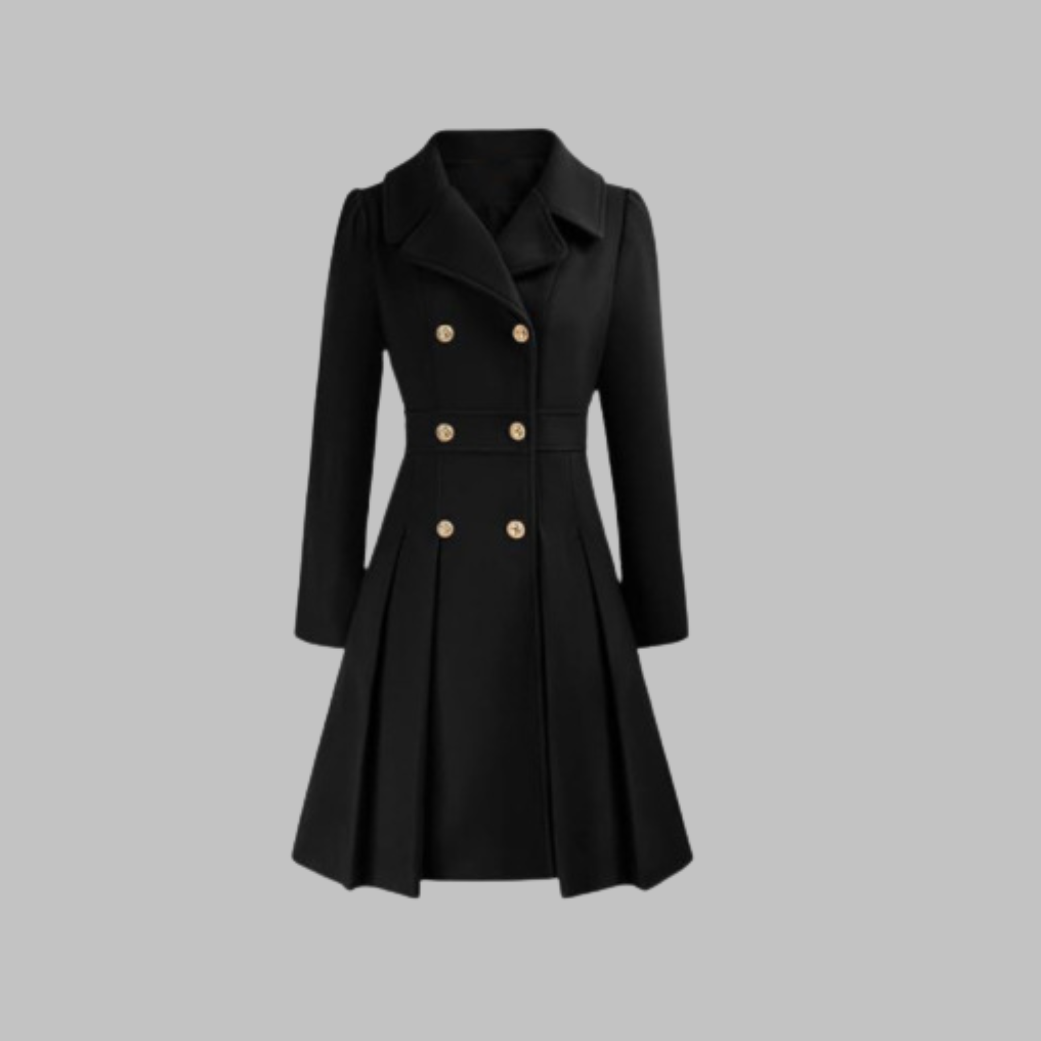 Women’s Double Button Tailored Coat