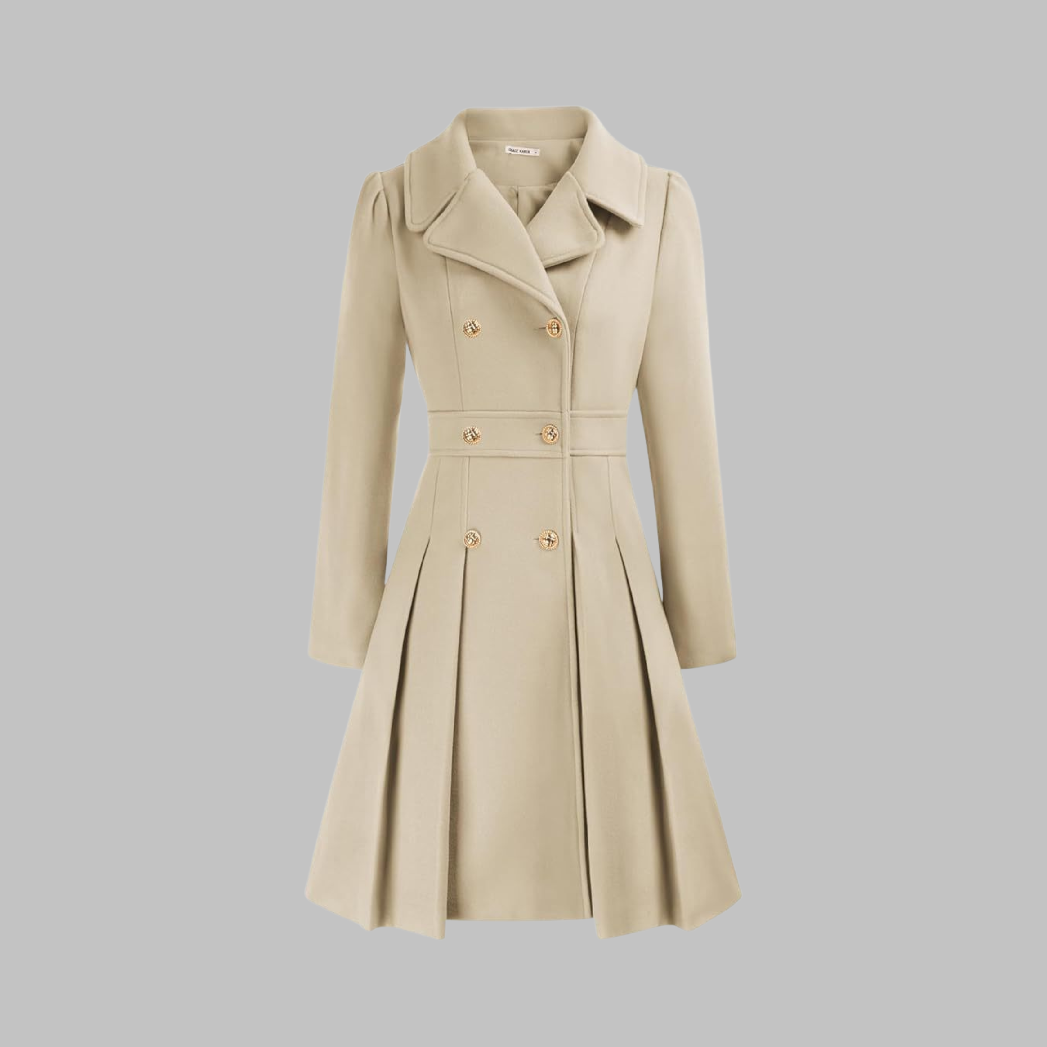 Women’s Double Button Tailored Coat