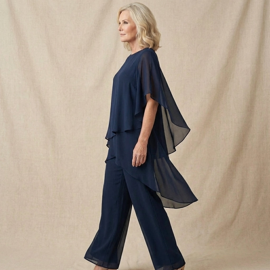 Women’s Draped Two Piece Set