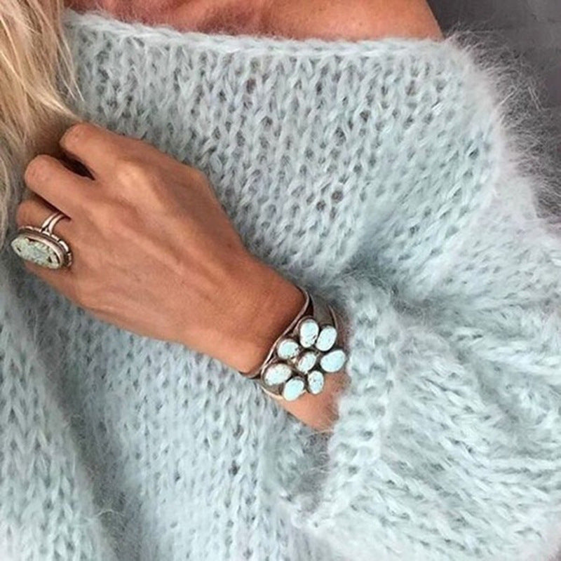 Women’s Soft Knit Off Shoulder Jumper