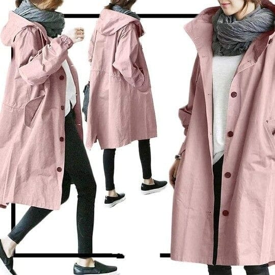 Women’s Waterproof Belted Trench Coat