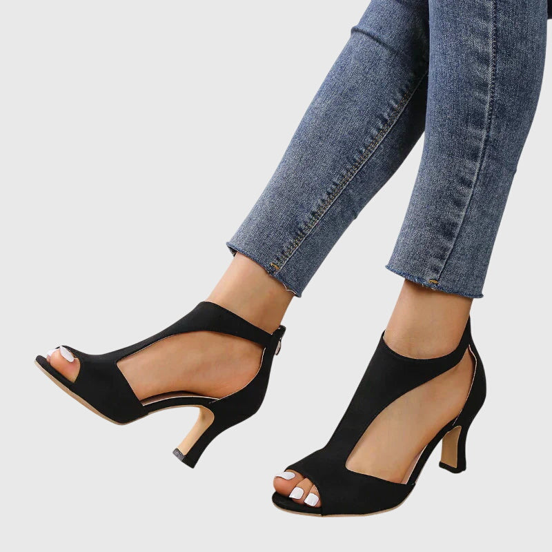 Women’s Orthopedic Heels with Stable Support and Flexible Fit