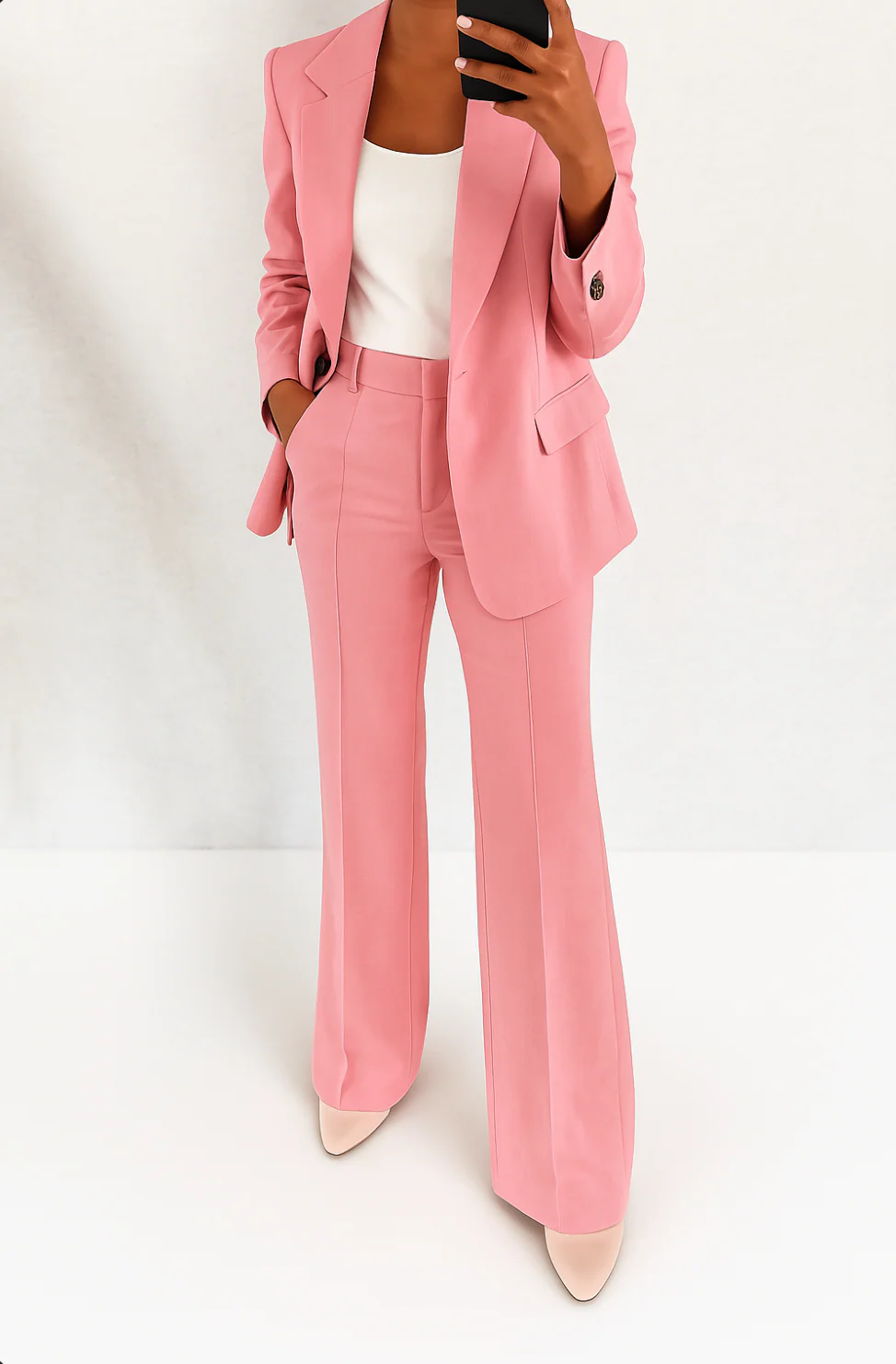 Women’s Two Piece Blazer and Trousers Set