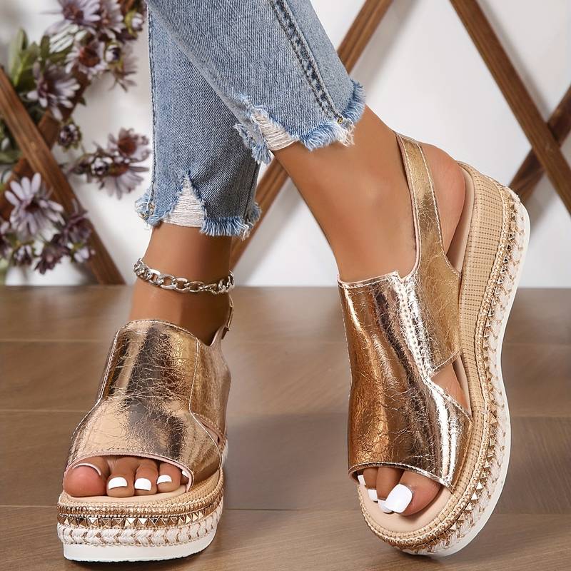 Women’s Orthopedic Sandals with Contoured Sole