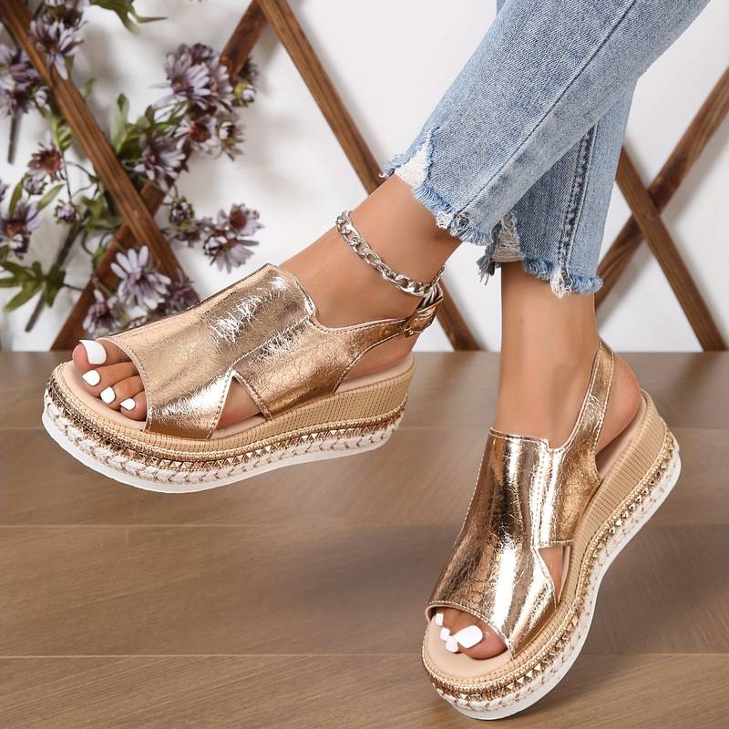 Women’s Orthopedic Sandals with Contoured Sole