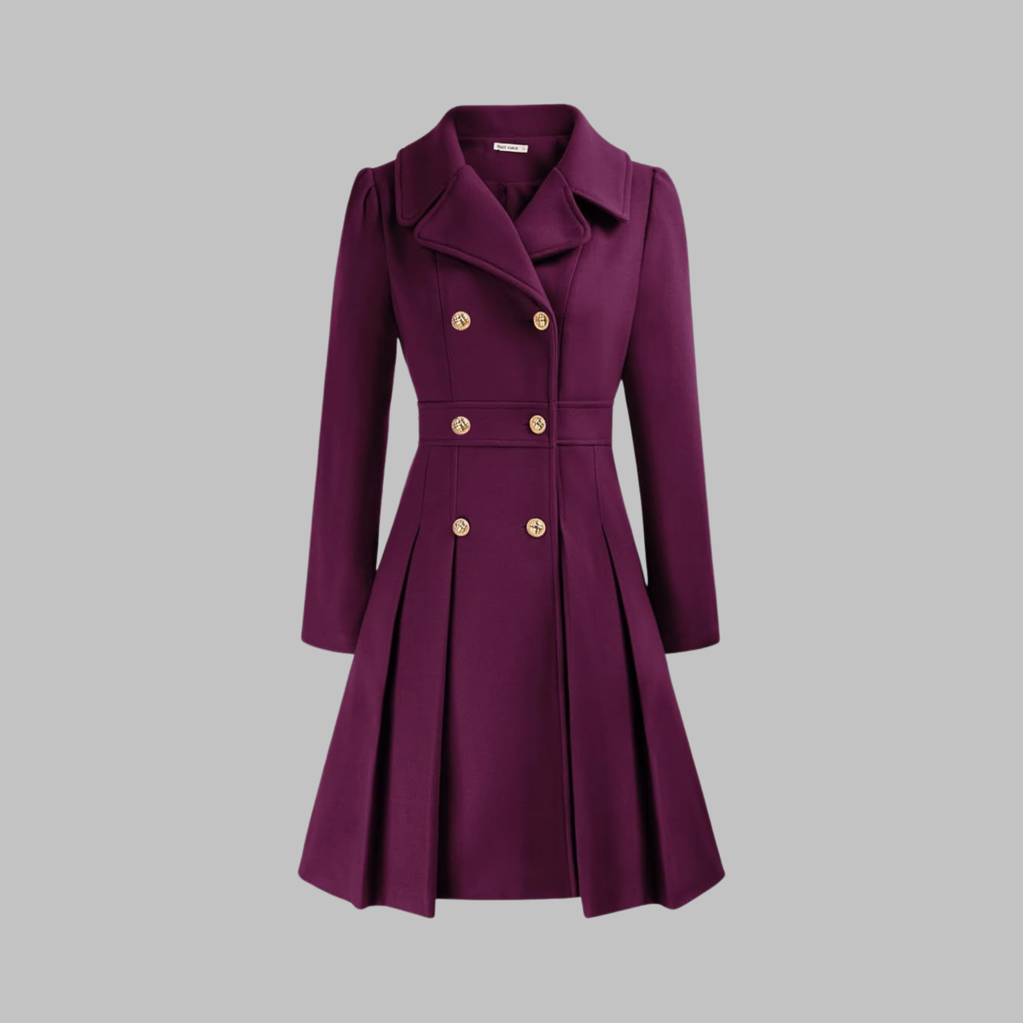Women’s Double Button Tailored Coat