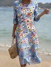 Women’s Floral Summer Dress with Flowy Silhouette and Breathable Fabric