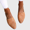 Women's Woven Orthopedic Mules with Pointed Toe