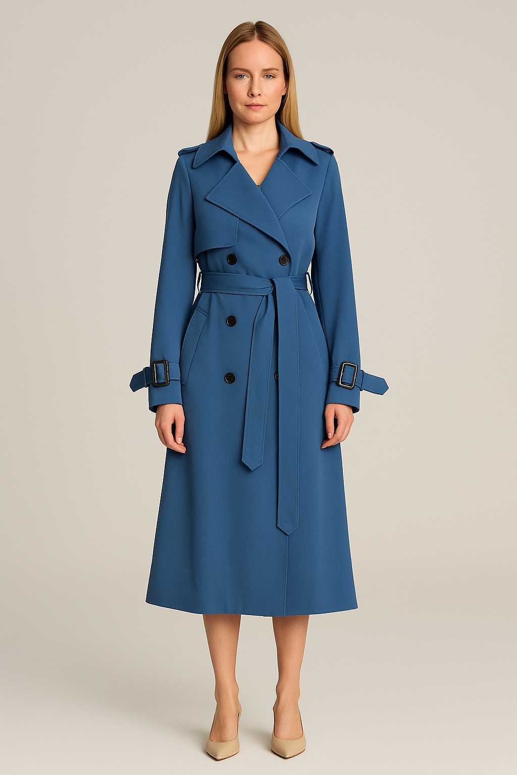 Women’s Double Breasted Trench Coat