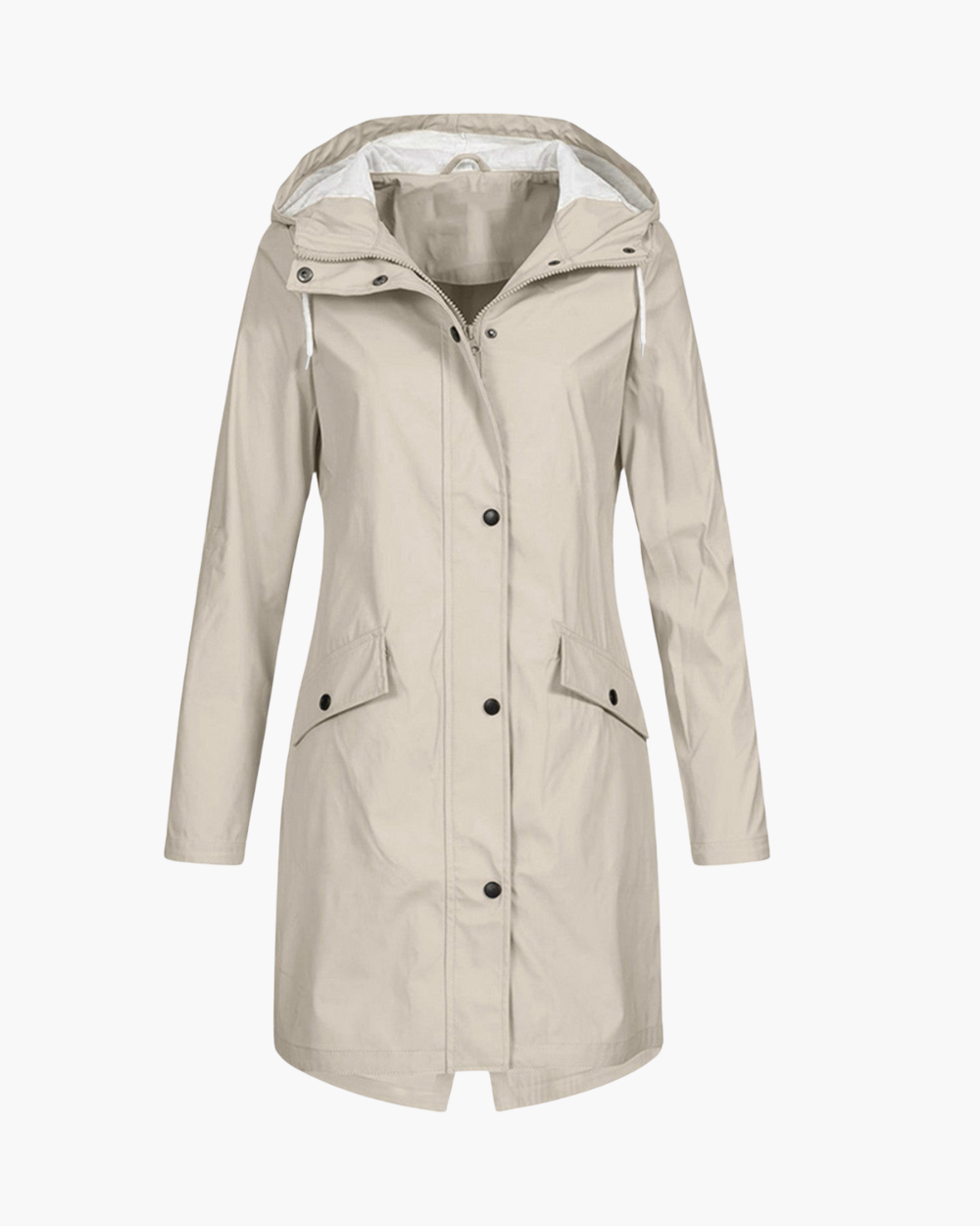 Women’s Long Waterproof Parka with Hood
