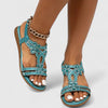 Women’s Orthopedic Sandals with Rhinestone Straps and Comfort Sole