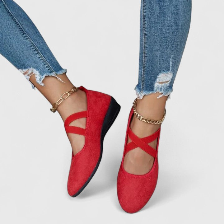 Women’s Orthopedic Slip-On Shoes with Cushioned Comfort