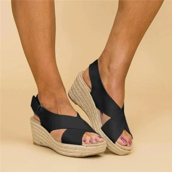 Women’s Orthopedic Cushioned Sandals with Adjustable Straps and Breathable Design