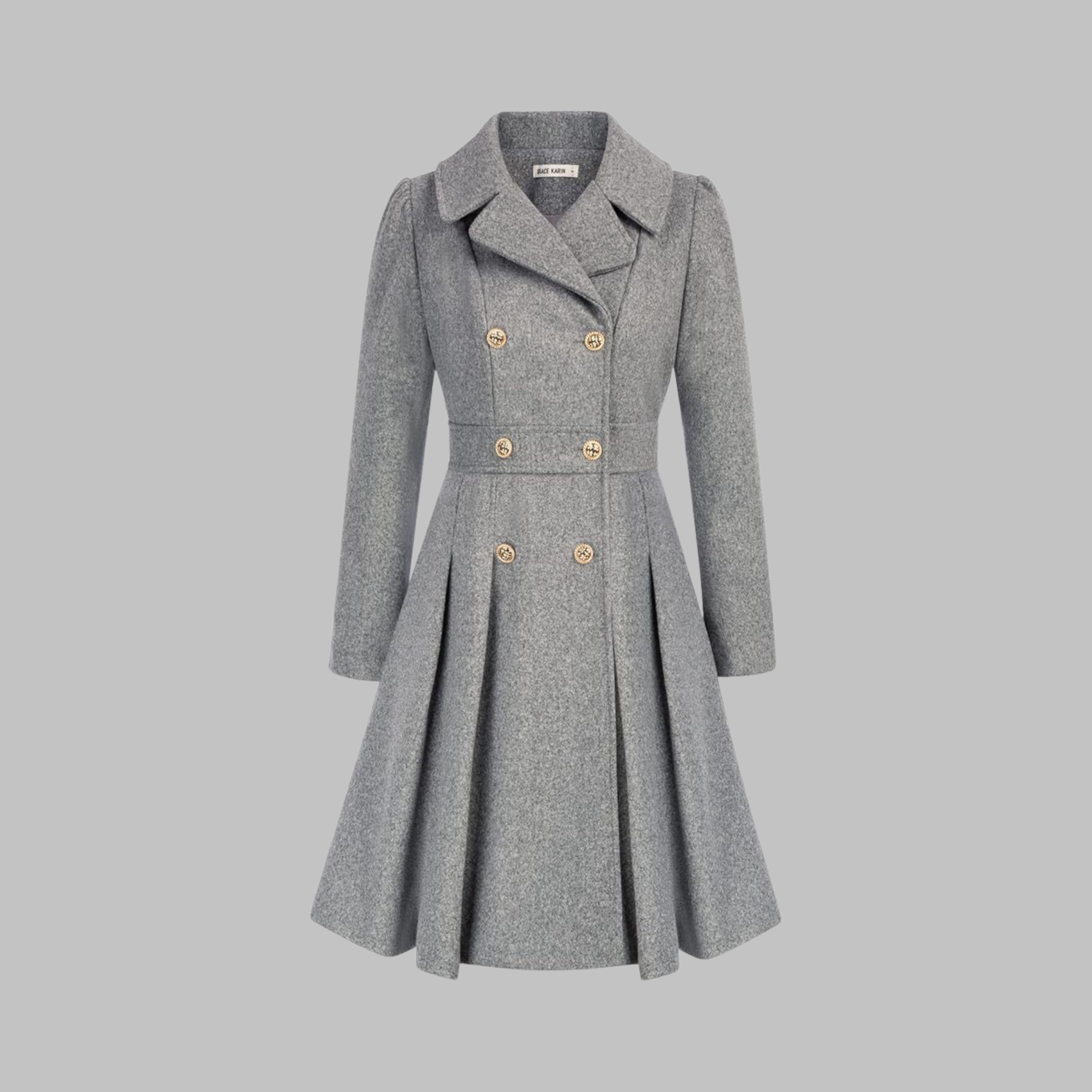 Women’s Double Button Tailored Coat