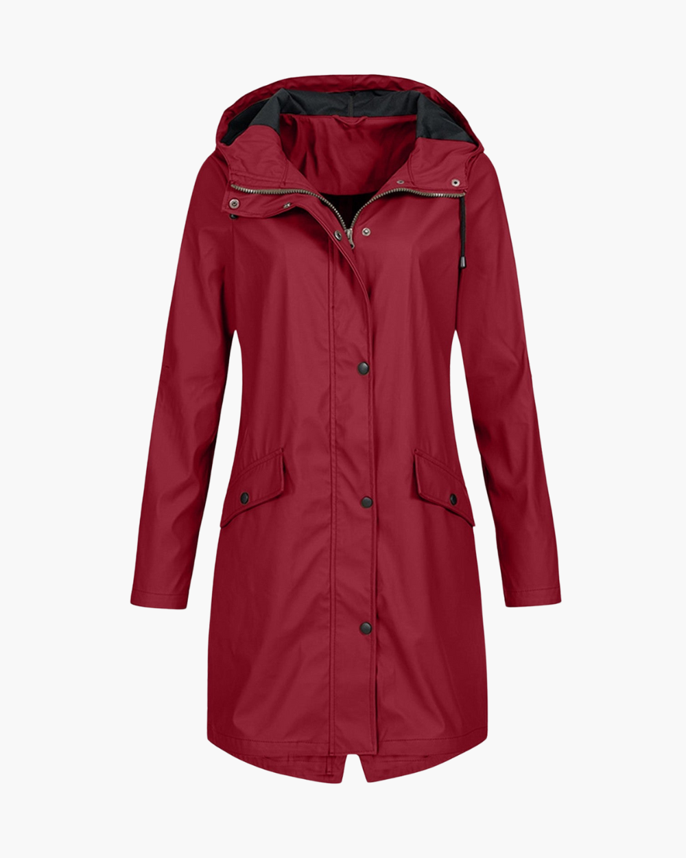 Women’s Long Waterproof Parka with Hood
