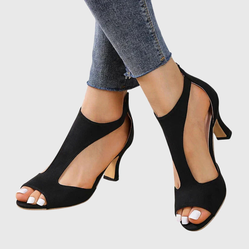 Women’s Orthopedic Heels with Stable Support and Flexible Fit