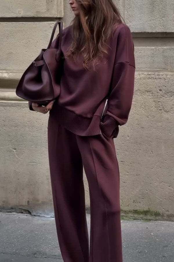 Women’s Relaxed Co Ord Set with Soft-Touch Fabric and Matching Design