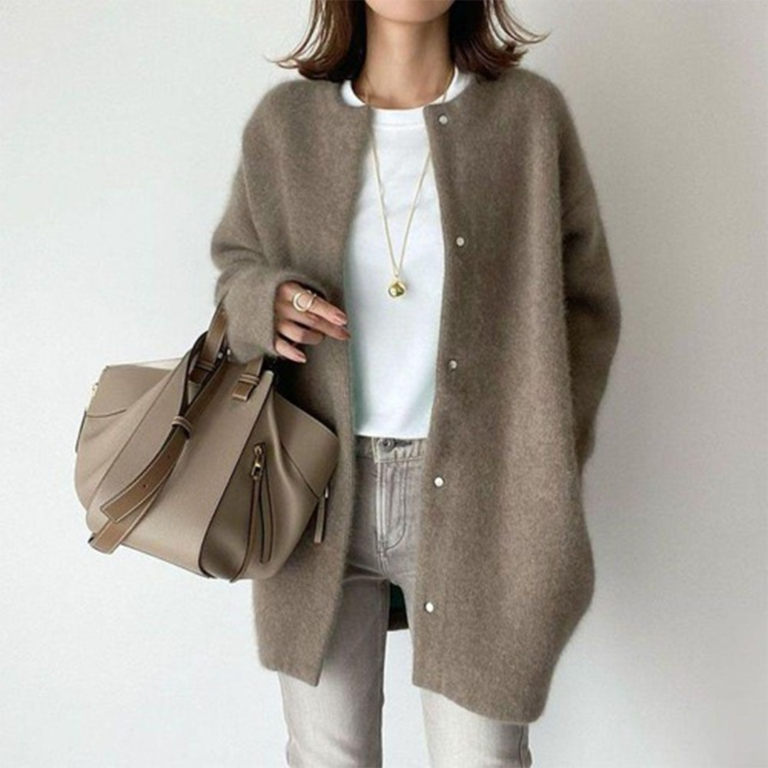 Women’s Longline Open Front Cardigan