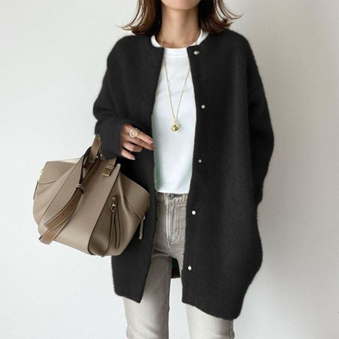 Women’s Longline Open Front Cardigan