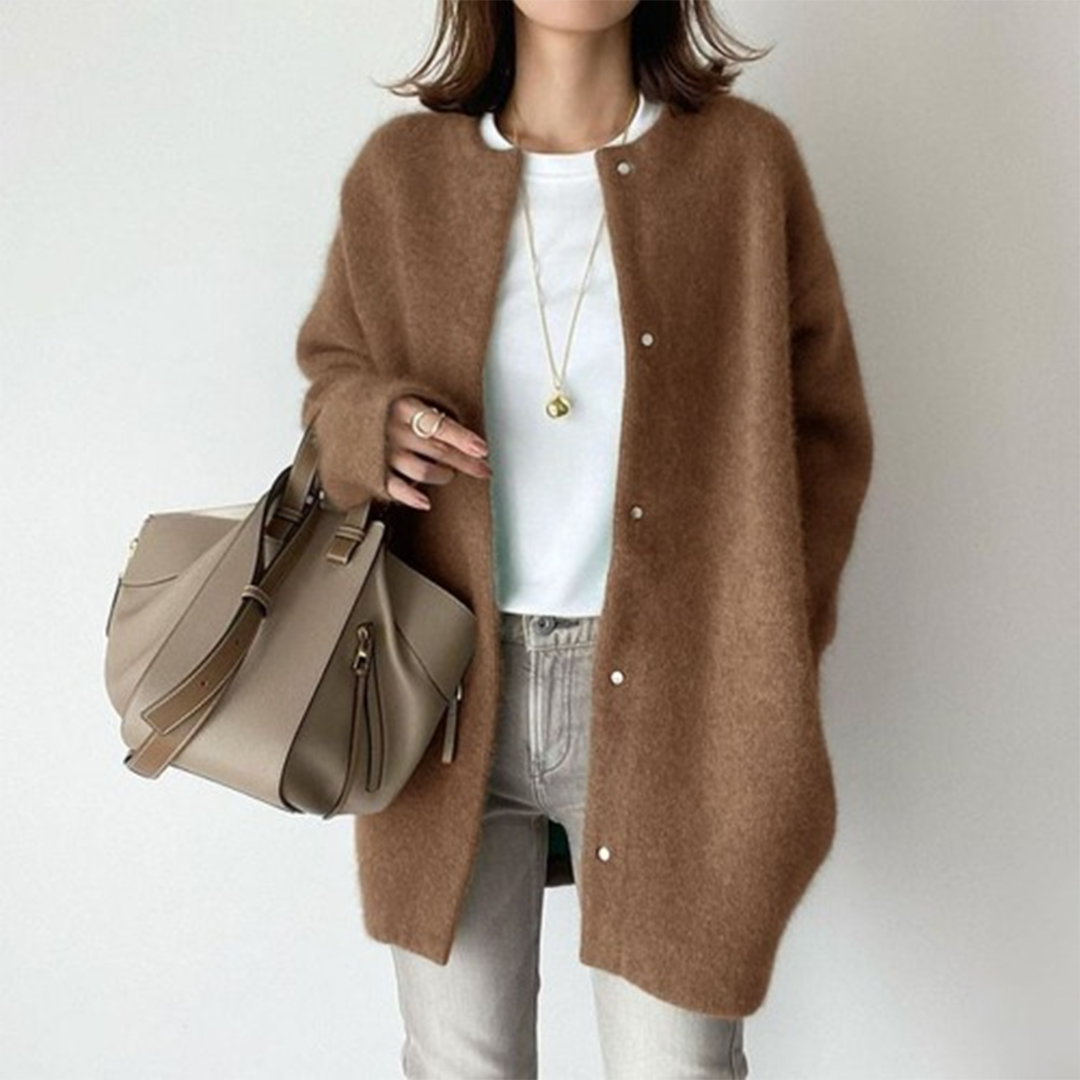 Women’s Longline Open Front Cardigan