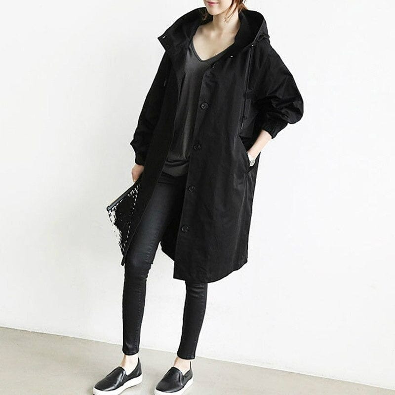 Women’s Waterproof Belted Trench Coat