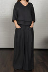 Women’s Relaxed Two Piece Top and Trousers Set