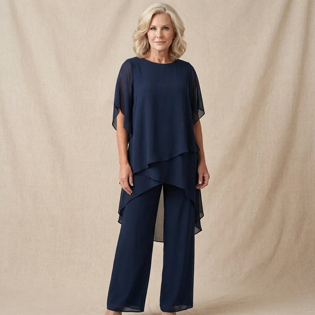 Women’s Draped Two Piece Set