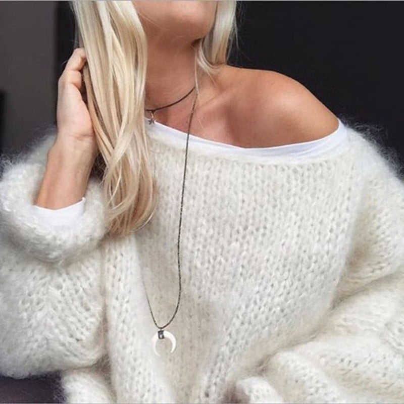 Women’s Soft Knit Off Shoulder Jumper