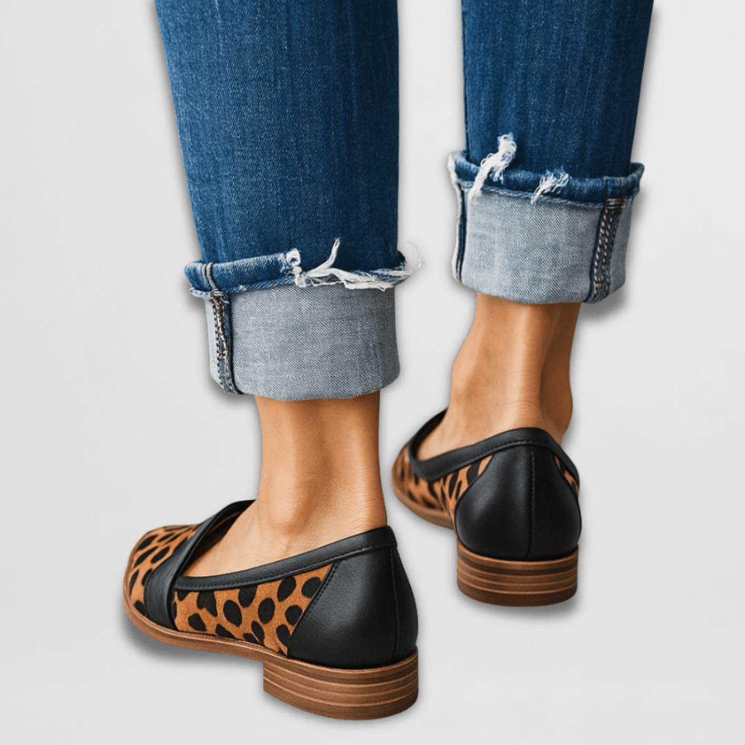 Women’s Sleek Pointed Penny Strap Loafers