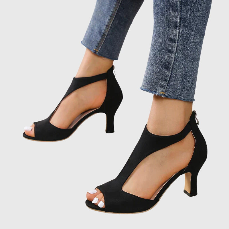 Women’s Orthopedic Heels with Stable Support and Flexible Fit