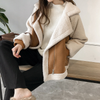 Women’s Oversized Sherpa Fleece Jacket