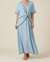Vertical Stripe Summer Dress