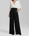 Women’s Loose-Fit Jumpsuit with V Neck and Batwing Sleeves