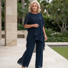 Women’s Draped Two Piece Set