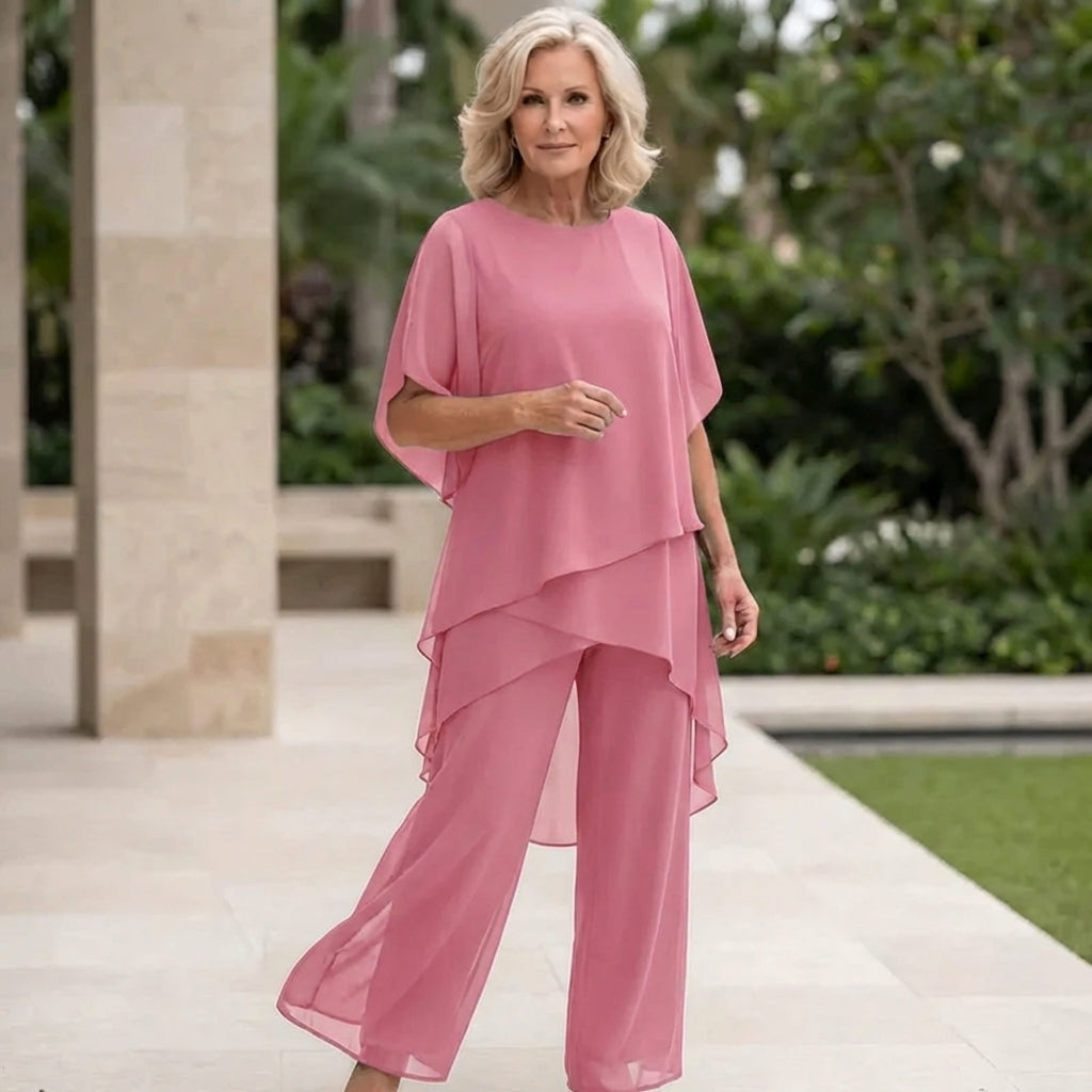 Women’s Draped Two Piece Set