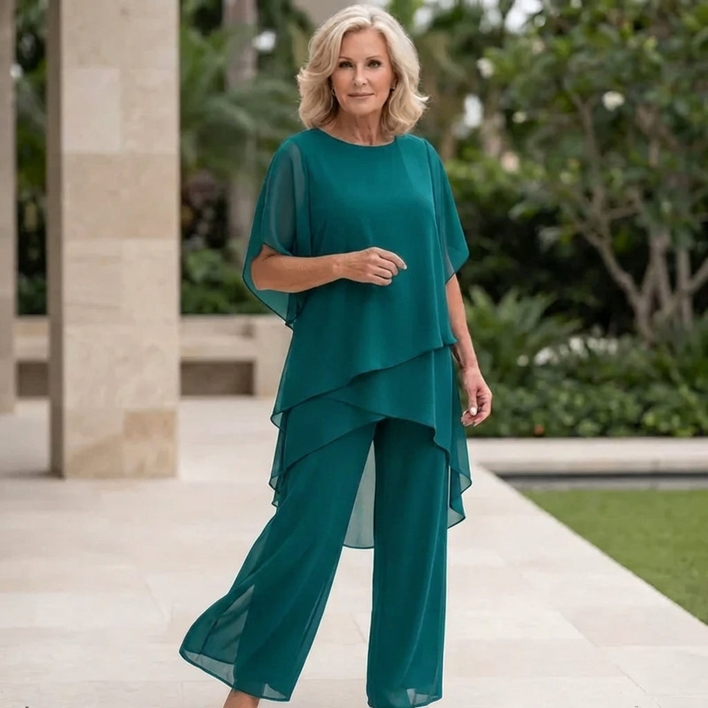 Women’s Draped Two Piece Set