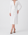 Tailored Knee-Length Dress with Lapel Neckline