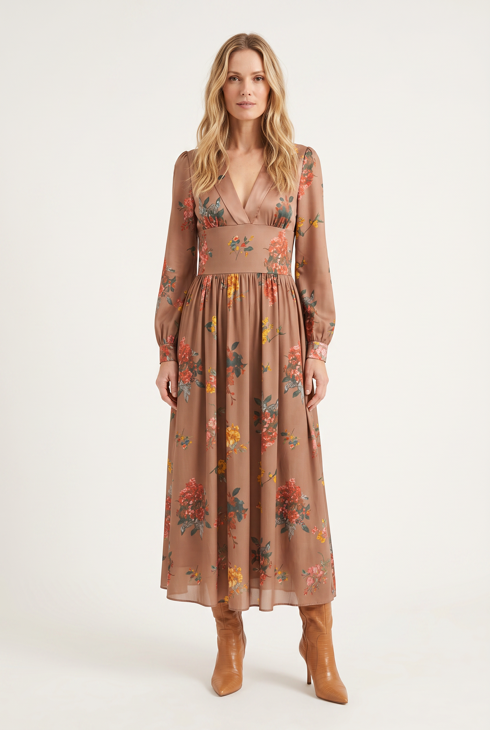 Bohemian Floral Maxi Dress