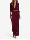 Minimalist Maxi Dress with Flowing Silhouette