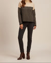 High Neck Knitted Sweater