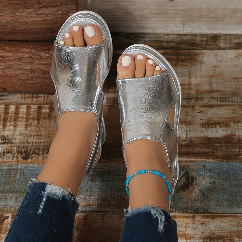 Women’s Orthopedic Sandals with Contoured Sole