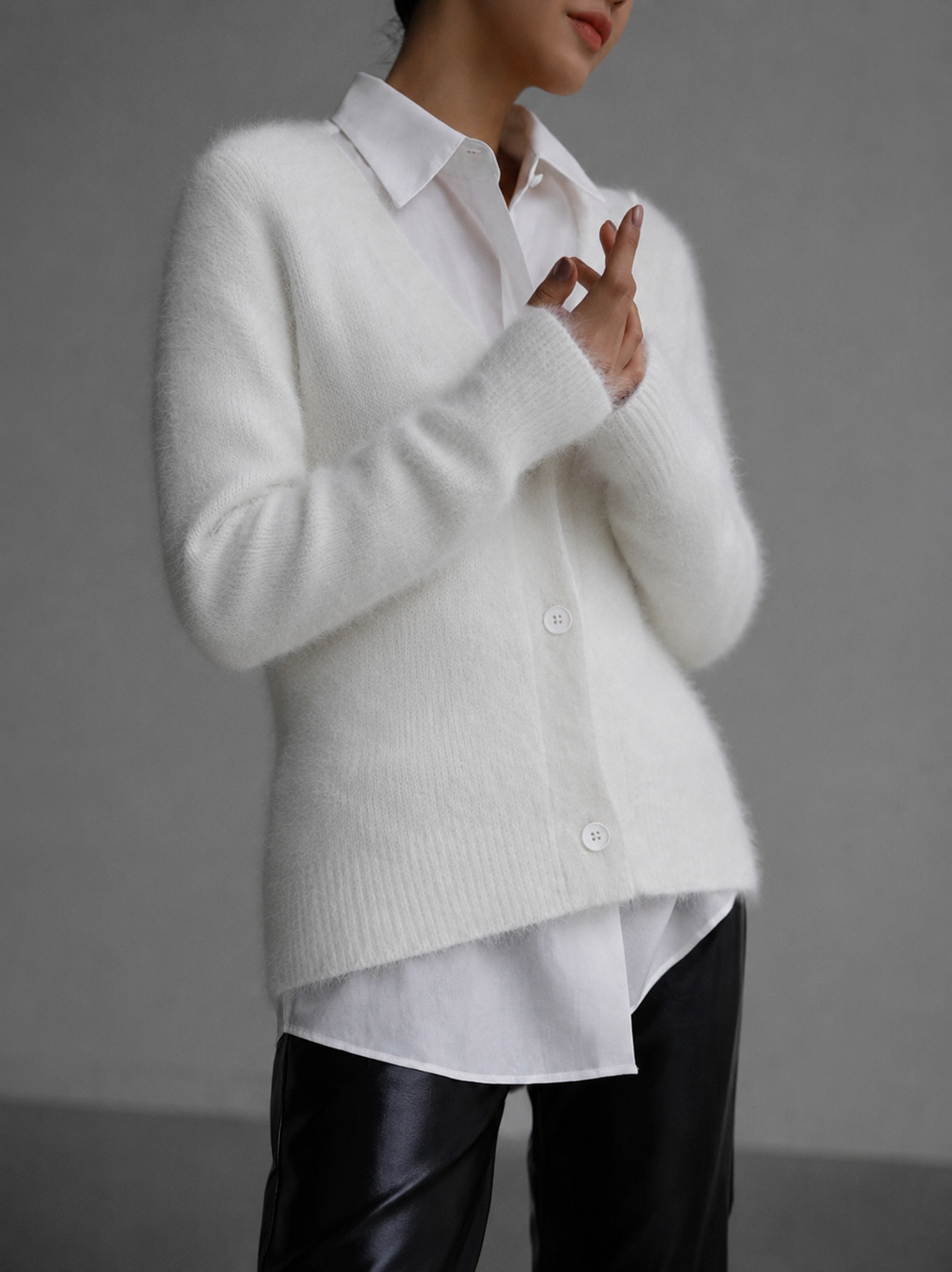 Women’s Oversized Button Front Cardigan