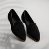 Women’s Pointed Toe Loafers with Penny Strap